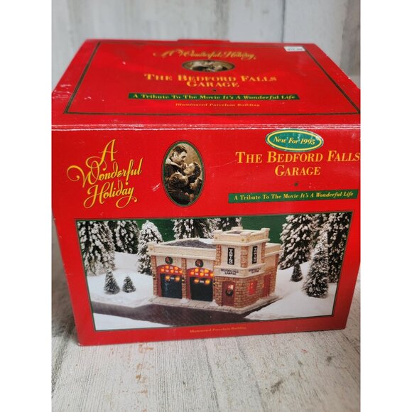 A wonderful Life Bedford falls Garage Vintage village accessory xmas - Picture 7 of 7